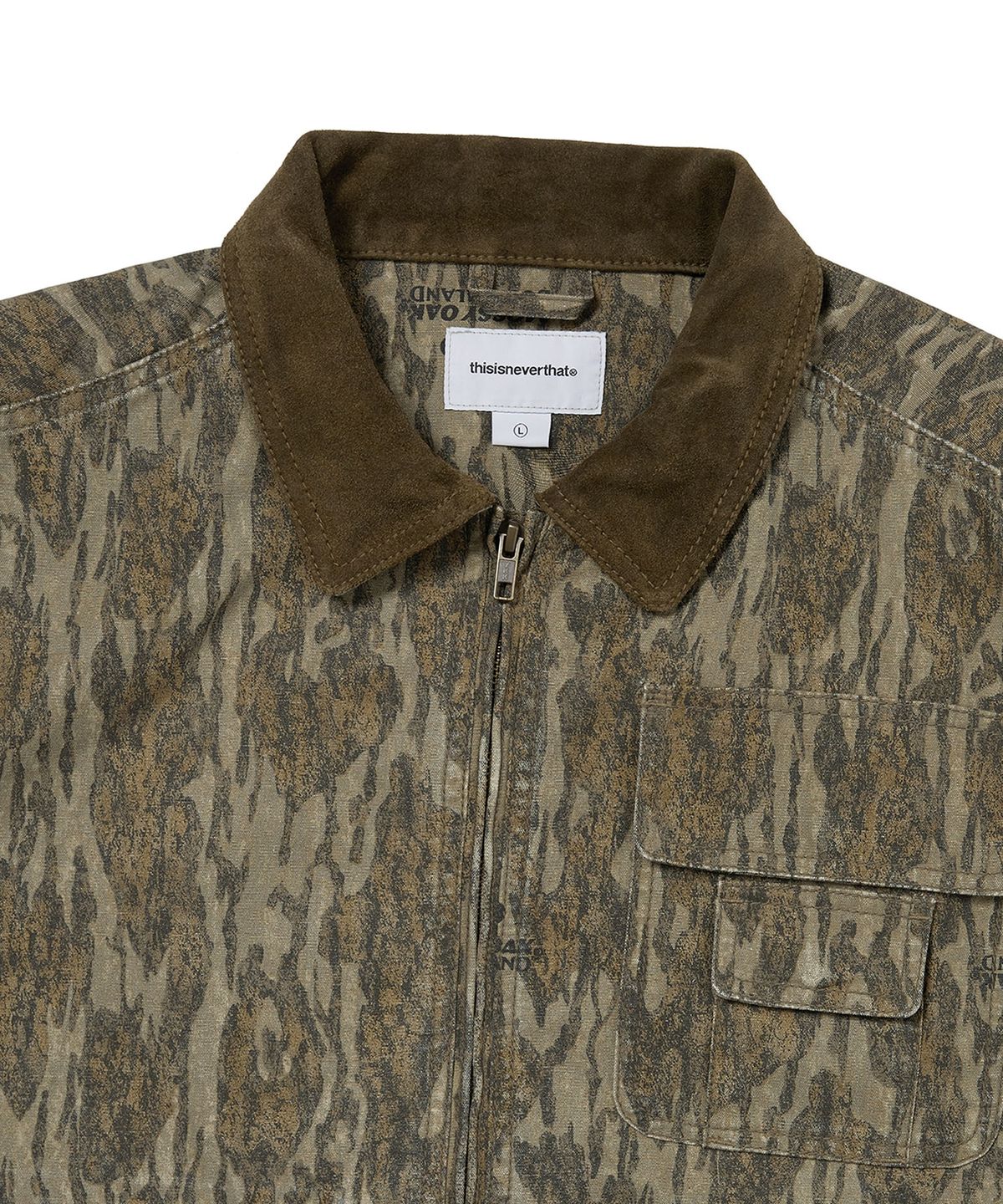 디스이즈네버댓(THISISNEVERTHAT) Utility Field Jacket Camo