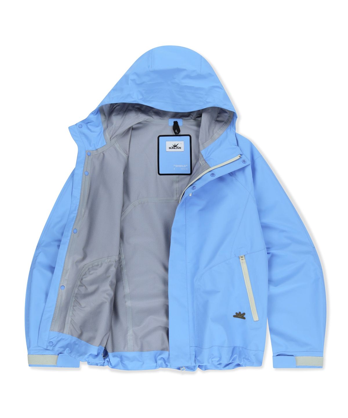 썬러브투어(SUNLOVETOUR) PERTEX® 3L Glen Shell Jacket Blue