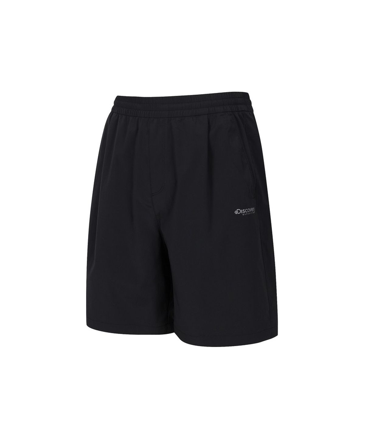 디스커버리 익스페디션(DISCOVERY EXPEDITION) 유니 프레시벤트 경량 우븐 트레이닝 4.5부 쇼츠 (BLACK)