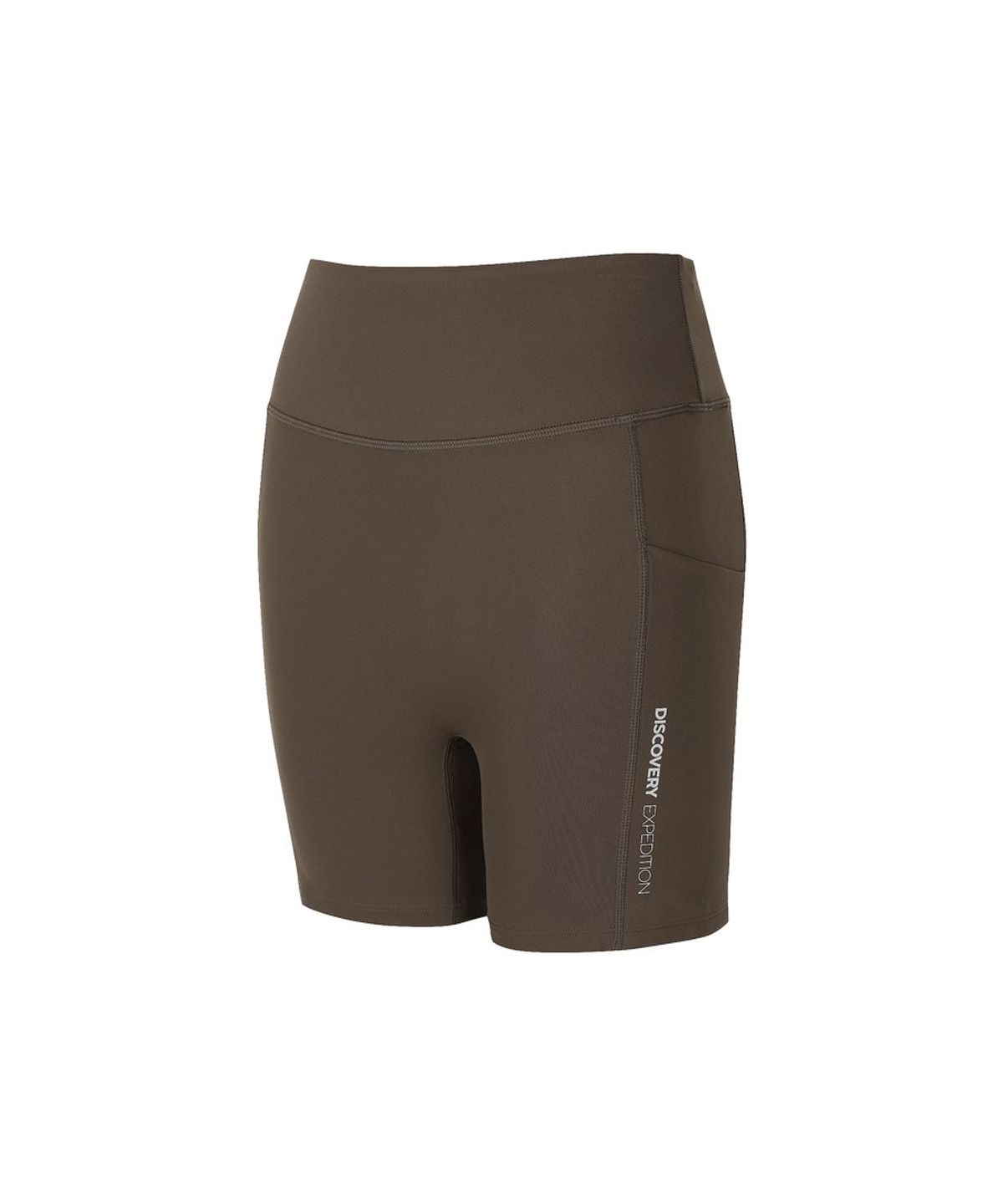 디스커버리 익스페디션(DISCOVERY EXPEDITION) 여성 러닝 3.5부 레깅스 (Brown)