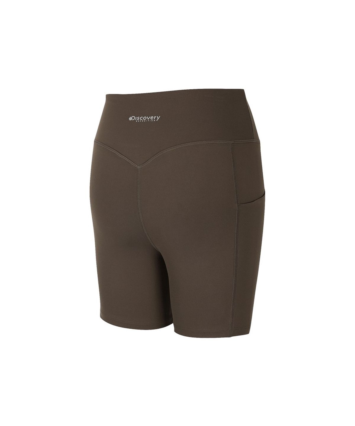 디스커버리 익스페디션(DISCOVERY EXPEDITION) 여성 러닝 3.5부 레깅스 (Brown)