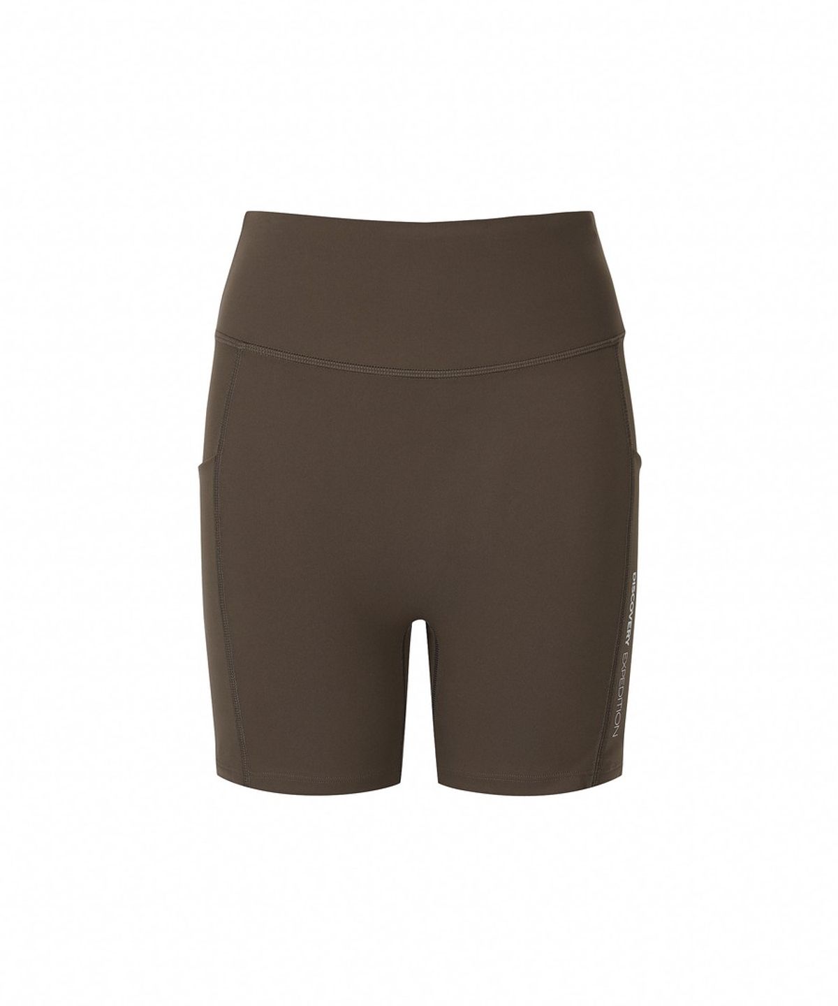 디스커버리 익스페디션(DISCOVERY EXPEDITION) 여성 러닝 3.5부 레깅스 (Brown)