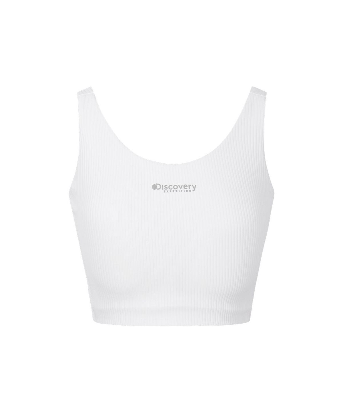 디스커버리 익스페디션(DISCOVERY EXPEDITION) 여성 러닝 브라탑 (WHITE)
