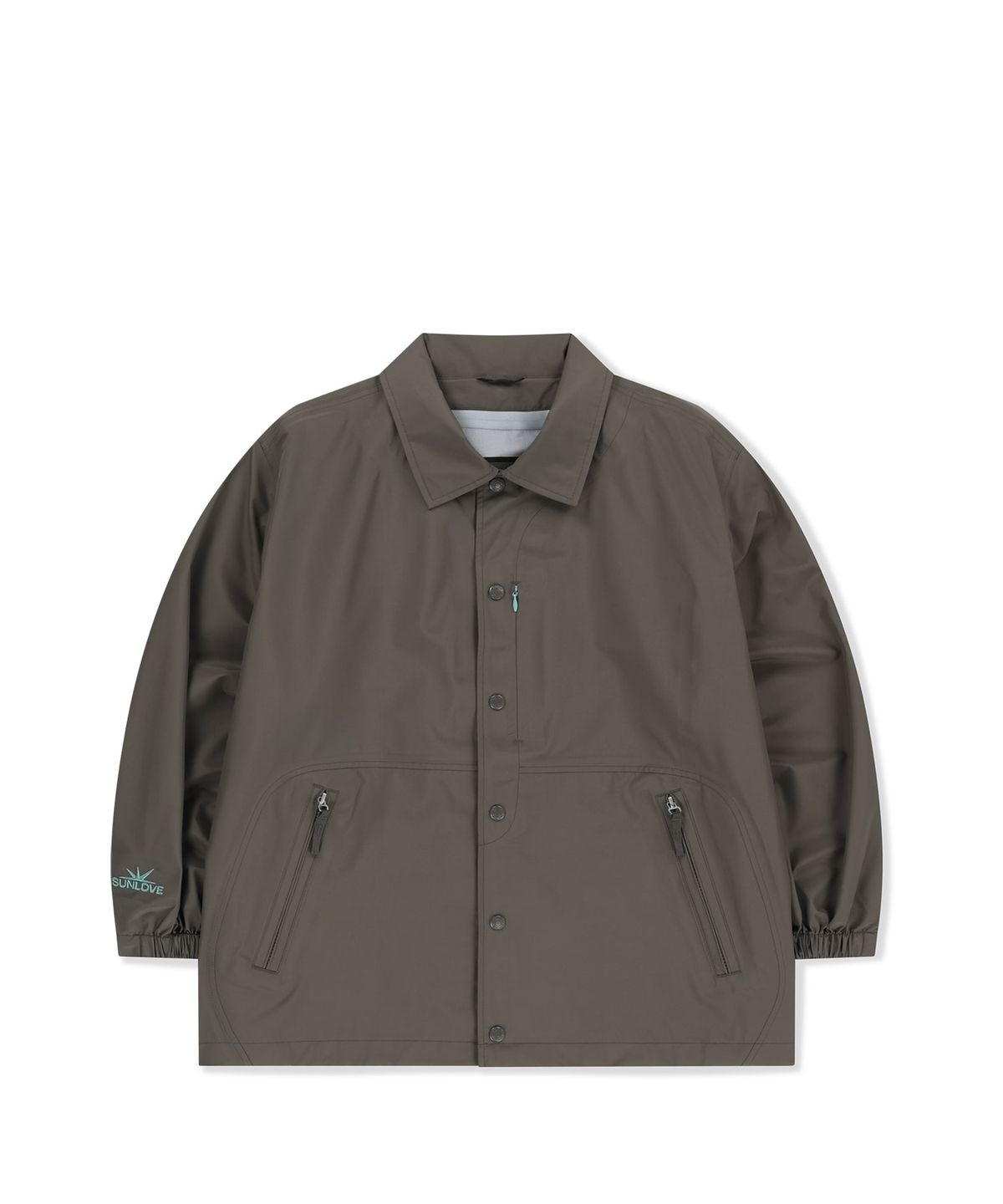 썬러브투어(SUNLOVETOUR) PERTEX® 3L Coach Jacket Brown