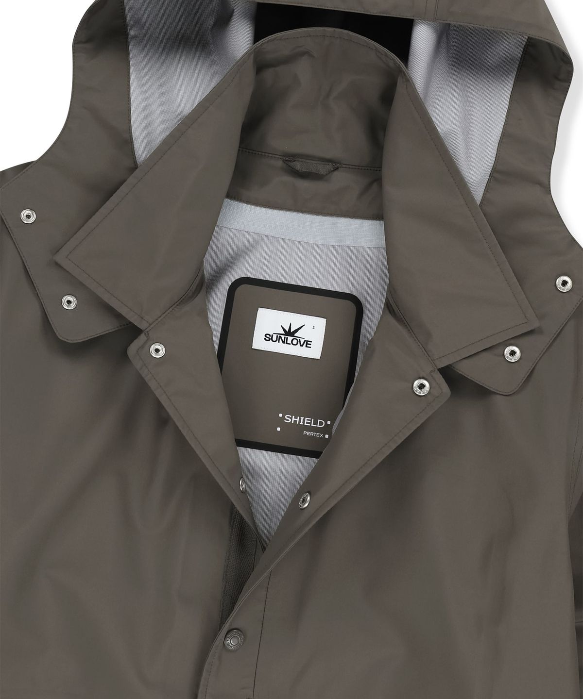 썬러브투어(SUNLOVETOUR) PERTEX® 3L Coach Jacket Brown