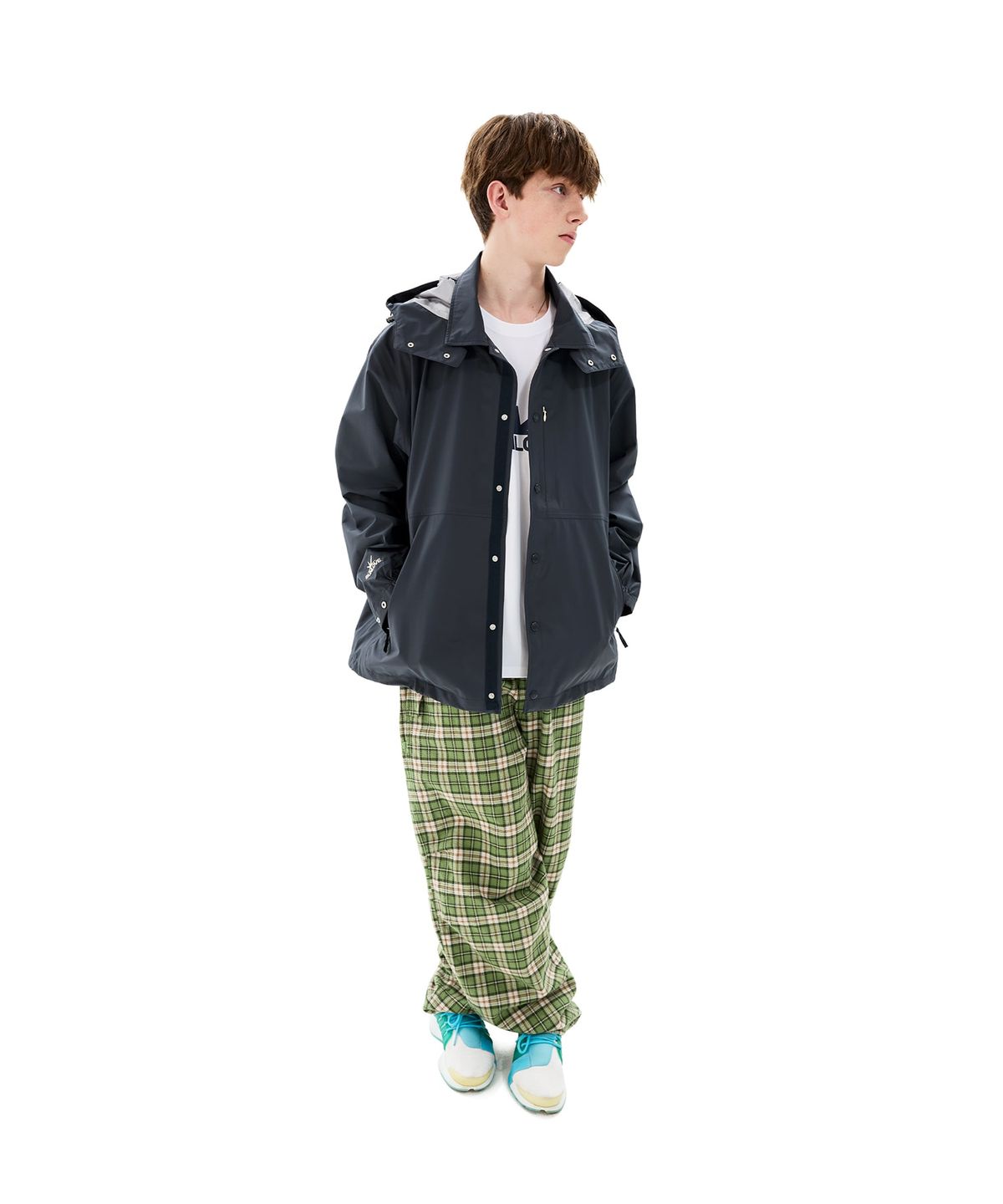 썬러브투어(SUNLOVETOUR) PERTEX® 3L Coach Jacket Brown