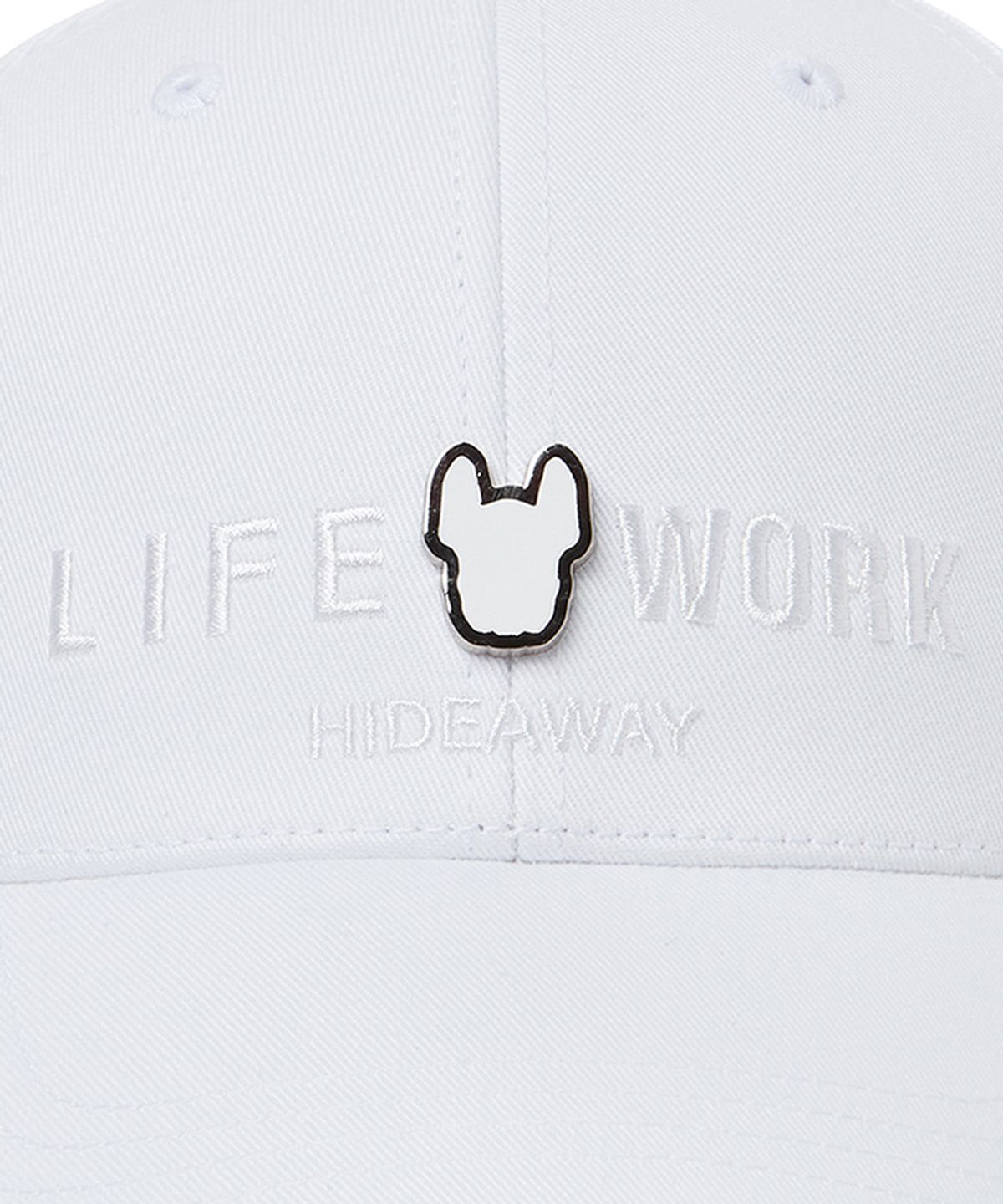 라이프워크(LIFEWORK) 뉴 솔리드 라독 자수 하드 볼캡