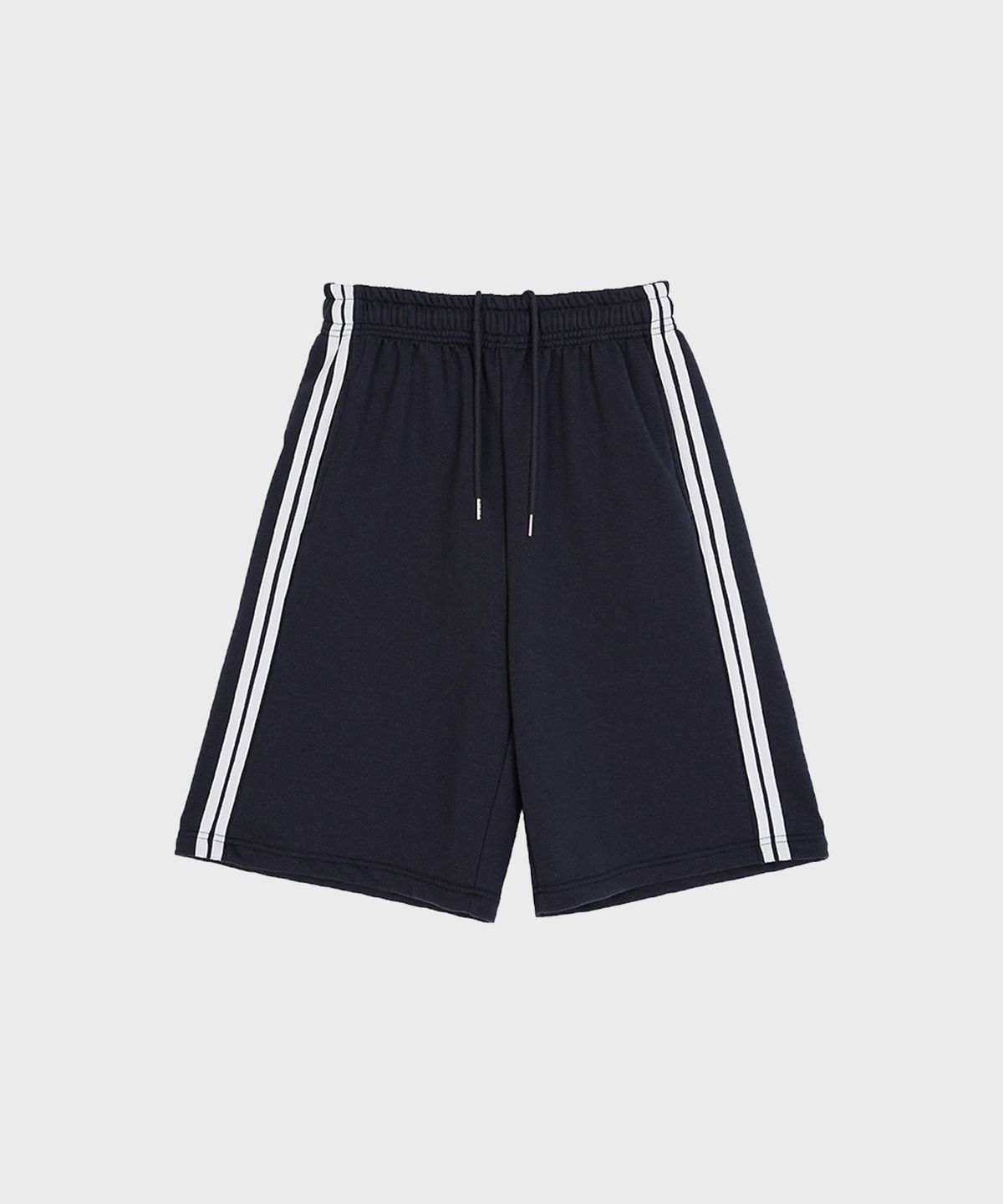 포르테나(PORTERNA) TRACK LINE BERMUDA SWEAT SHORTS-2COLOR