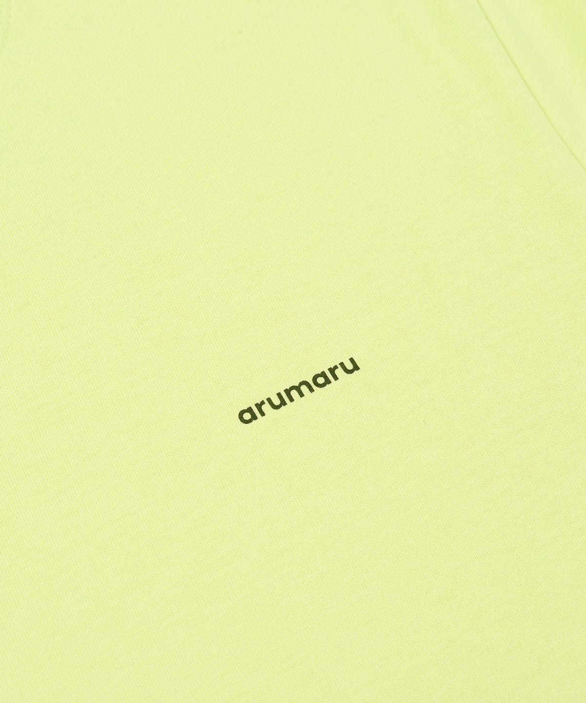 아루마루(ARUMARU) 로고 티셔츠_라이트 그린