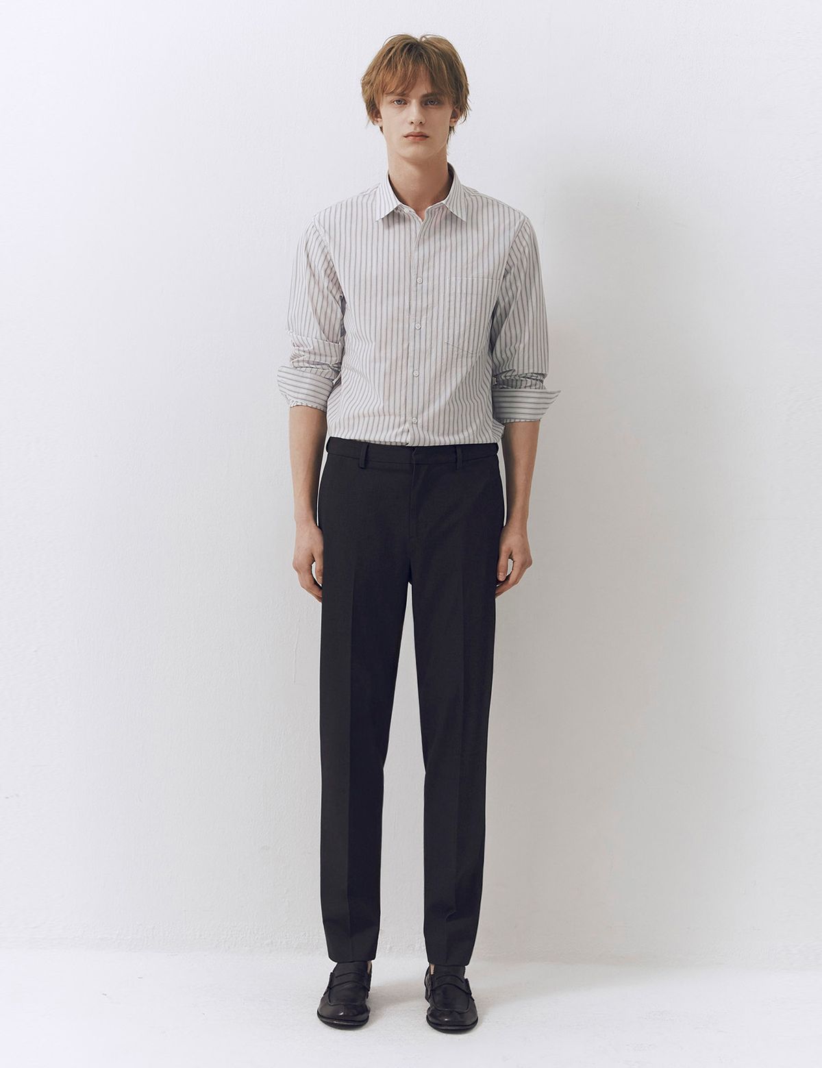 컨셉원(CONCEPTS1ONE) 스트라이프 포플린 셔츠 10046521/046521 [2color]