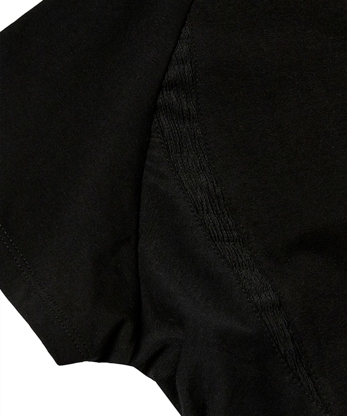 아루마루(ARUMARU) 셔링 크롭 탑_블랙