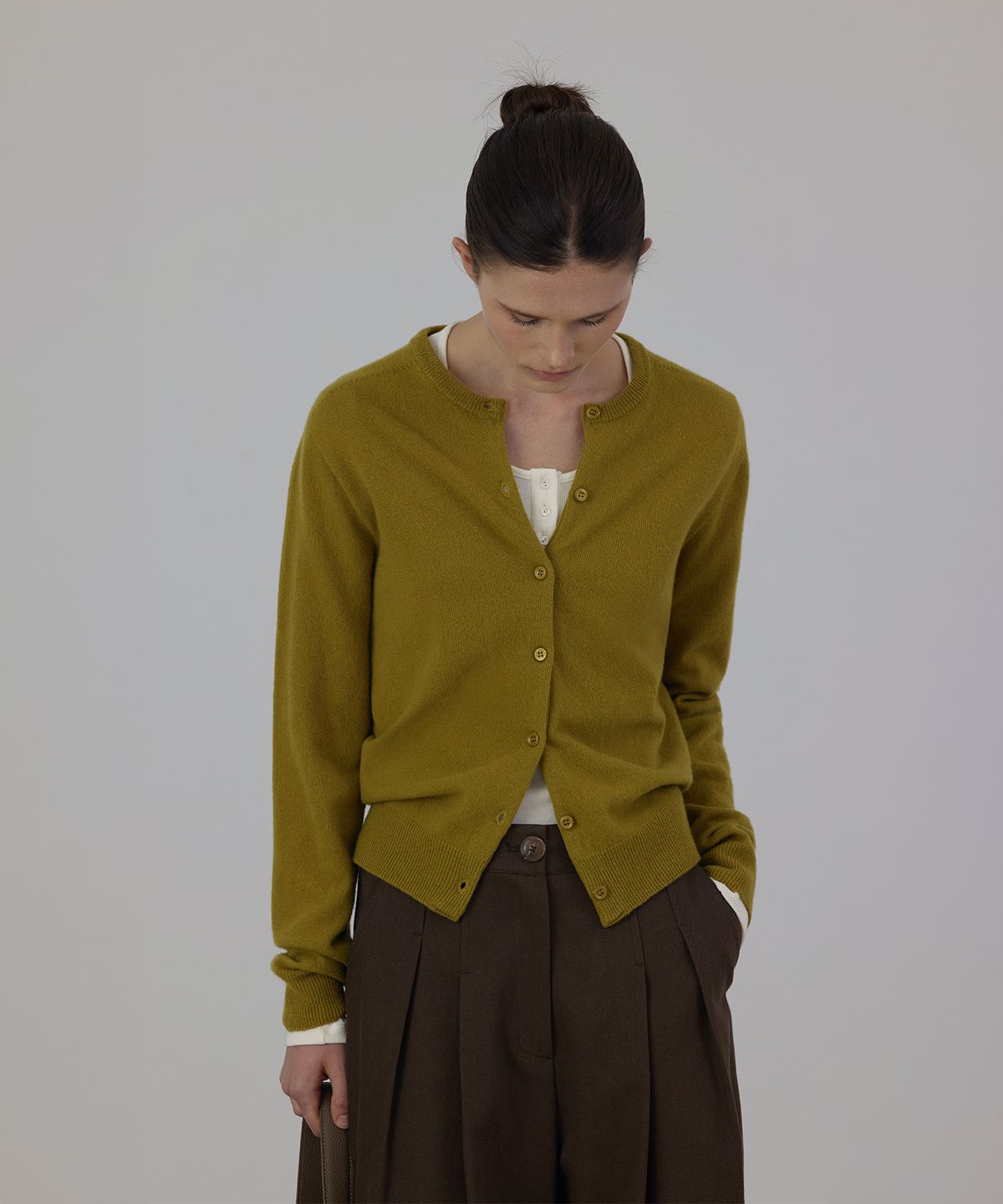퀸스래빗(Q'SRB) Standard Button Cardigan
