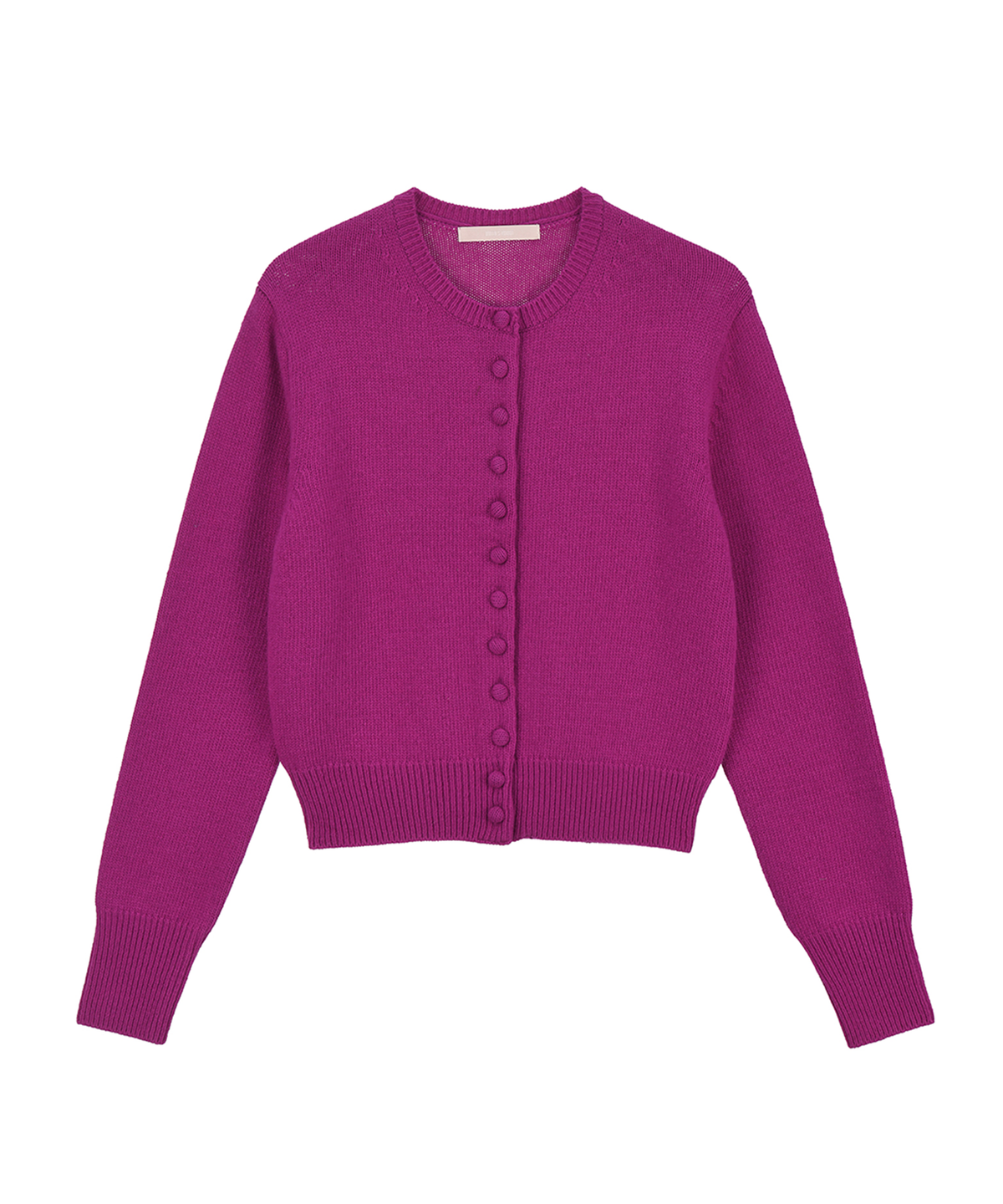 퀸스래빗(Q'SRB) Tonie Bubble Button Knit Cardigan