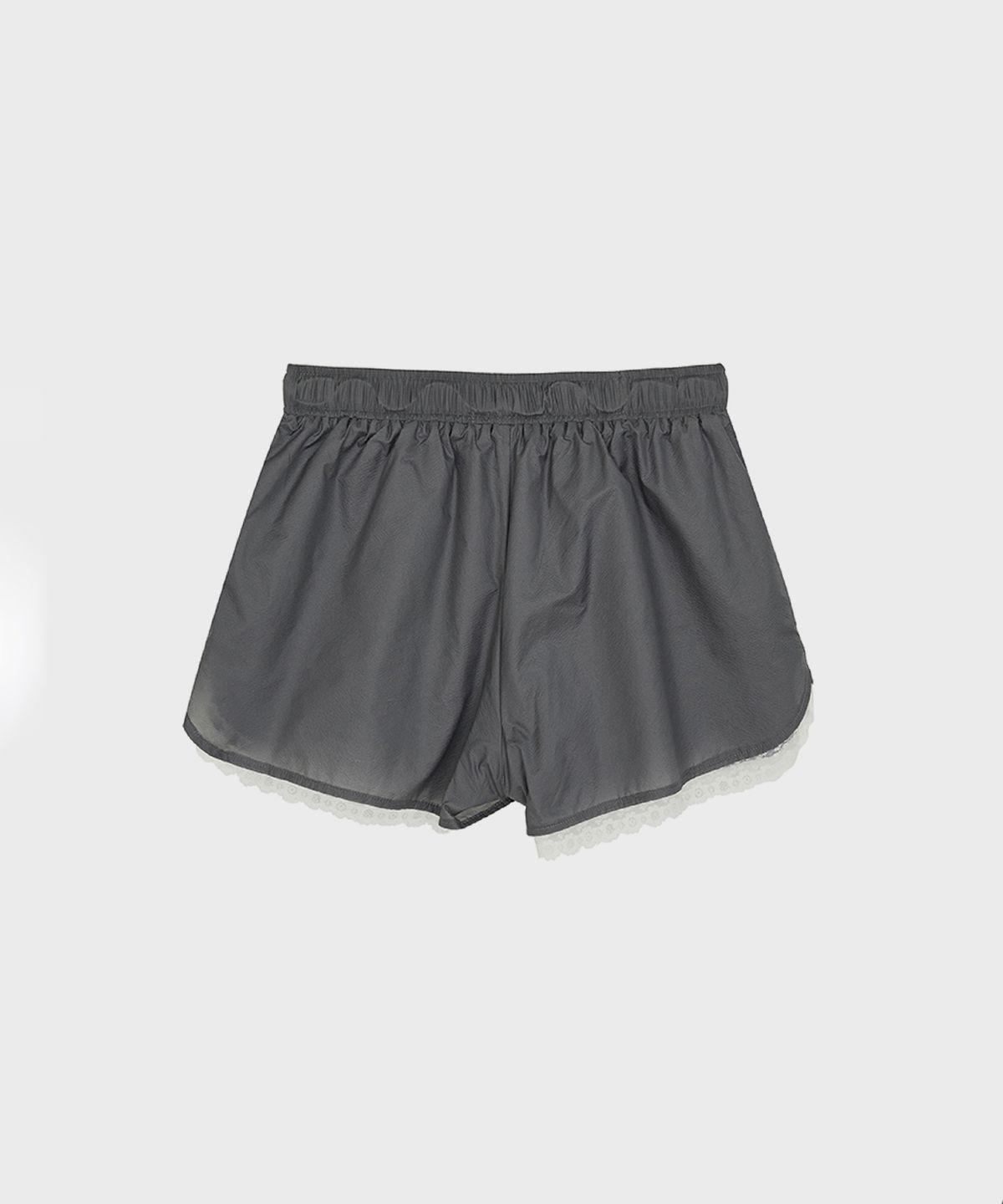 포르테나(PORTERNA) SHEER LACE BANDING SHORTS-3COLOR