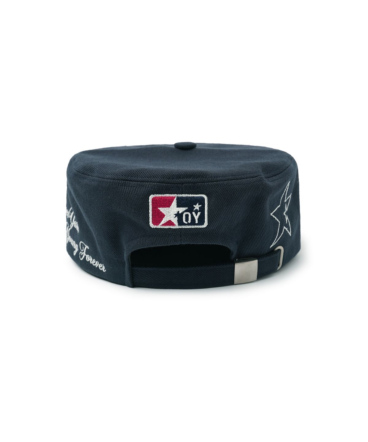 오픈야드(오와이)(OPENYARD(OY)) STARLIGHT CLUB PILLBOX CAP - NAVY