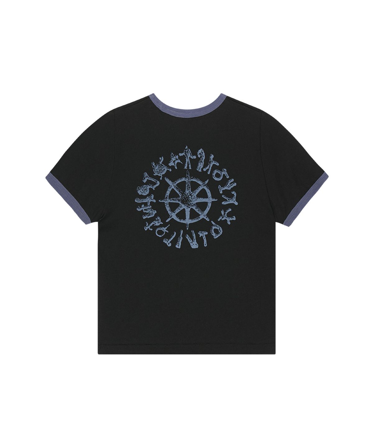 마하그리드(MAHAGRID) SUN LOGOS RINGER TEE BLACK(MG2GMMT515A)
