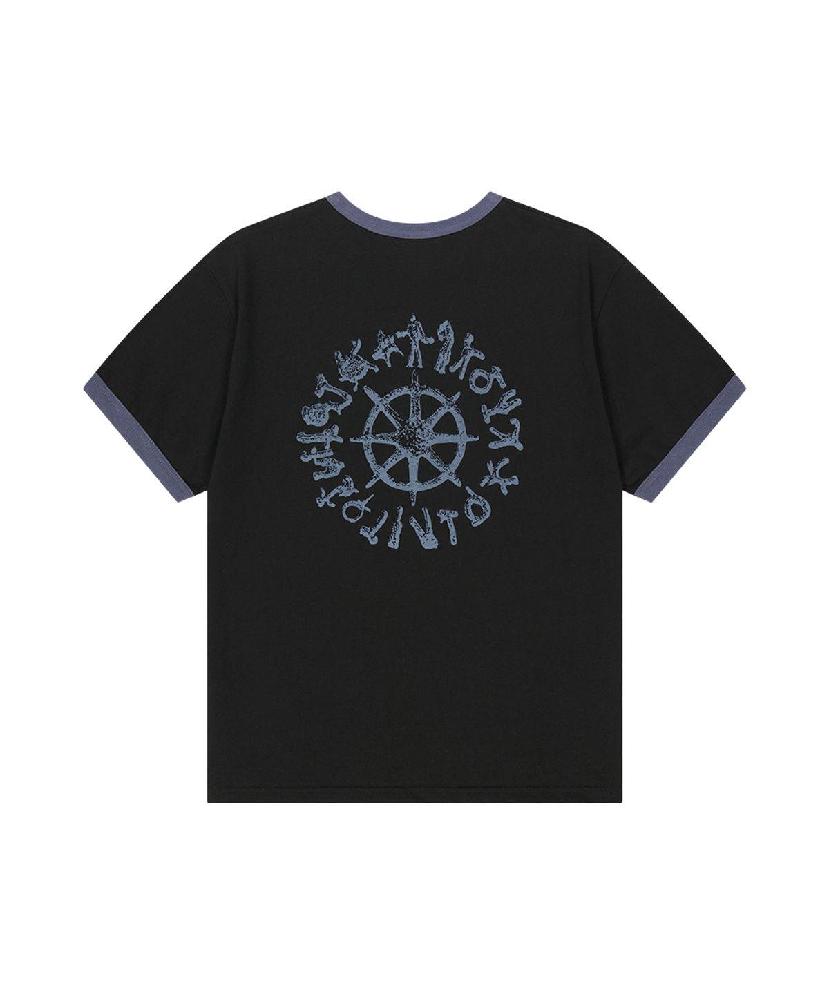 마하그리드(MAHAGRID) SUN LOGOS RINGER TEE BLACK(MG2GMMT515A)
