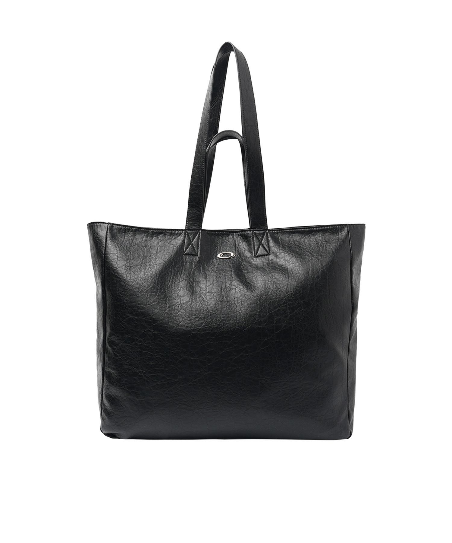 MUSINSA | OY CROSSLINE STUD TOTE BAG - BLACK