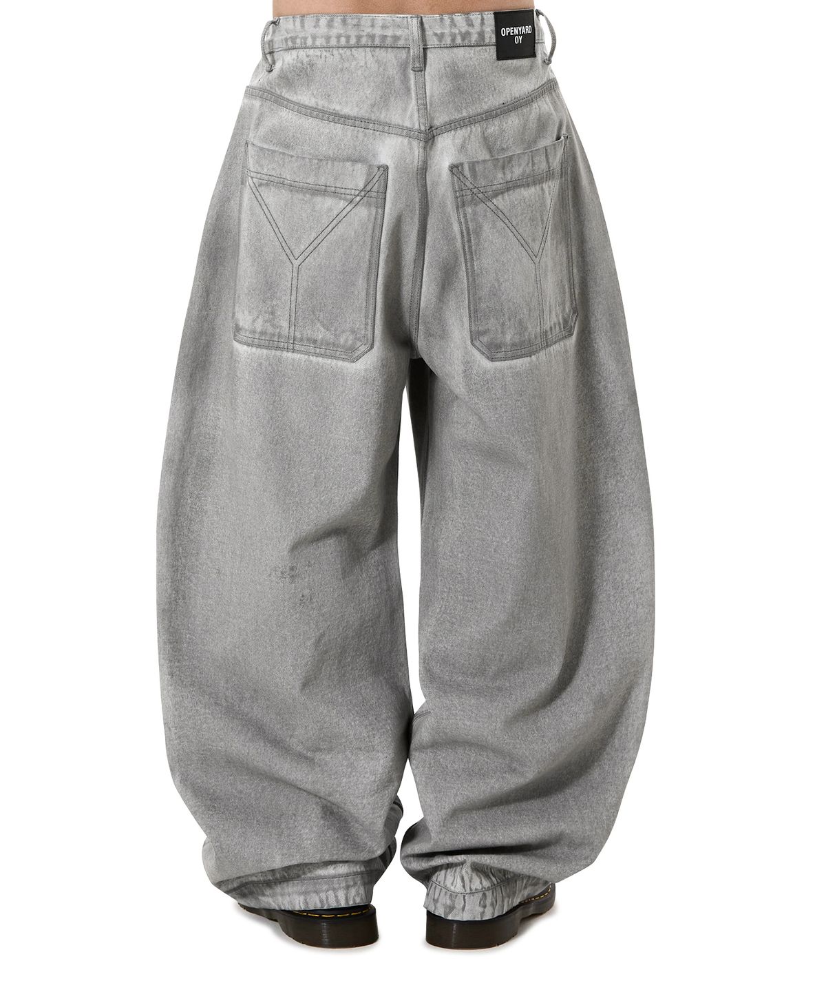 오픈야드(오와이)(OPENYARD(OY)) WIDE VOLUME PANTS - DUST GREY