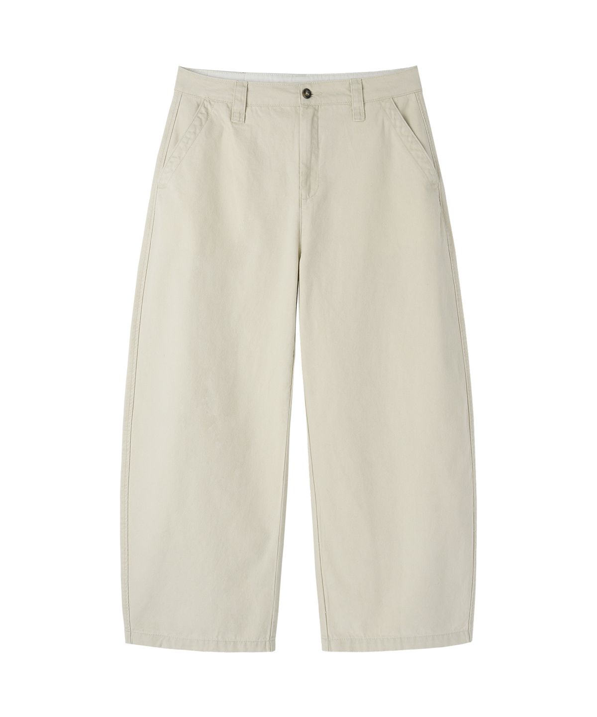 오픈야드(오와이)(OPENYARD(OY)) WIDE VOLUME CHINO PANTS - BEIGE
