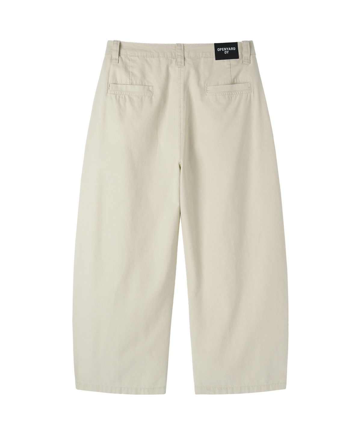 오픈야드(오와이)(OPENYARD(OY)) WIDE VOLUME CHINO PANTS - BEIGE