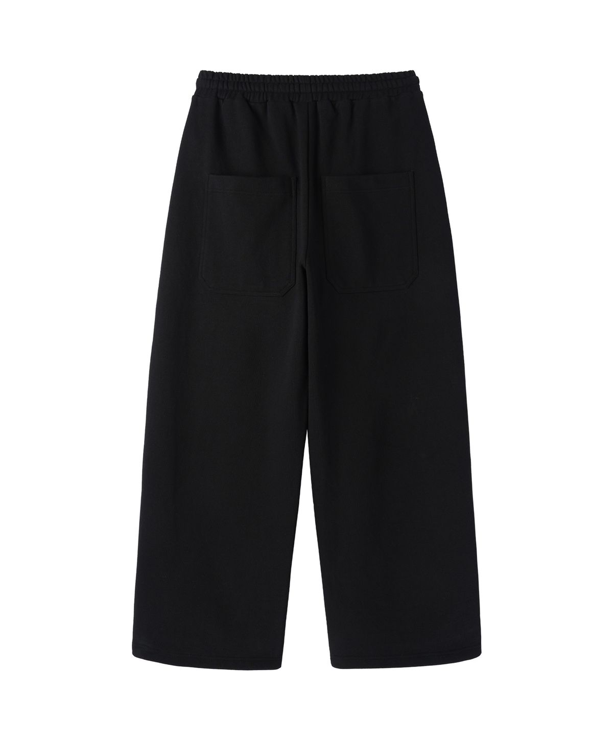 오픈야드(오와이)(OPENYARD(OY)) SCRIPT POPPERS SWEAT PANTS - BLACK