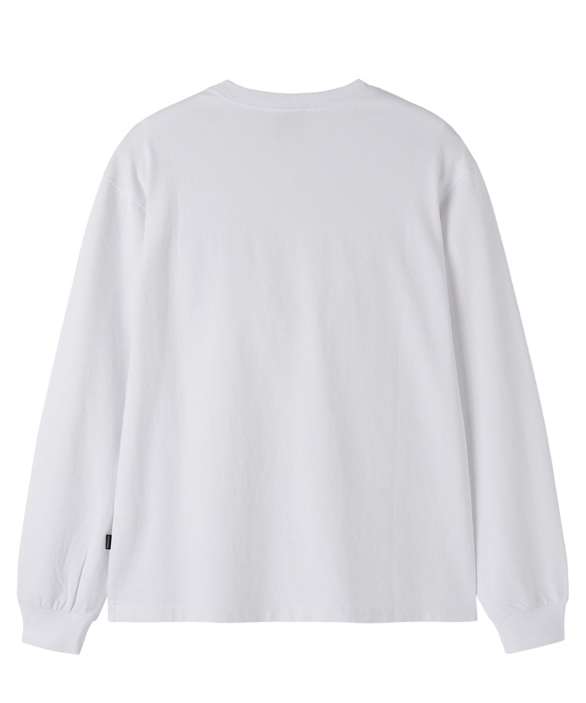 오픈야드(오와이)(OPENYARD(OY)) LOGO PATCH L/S TEE - WHITE