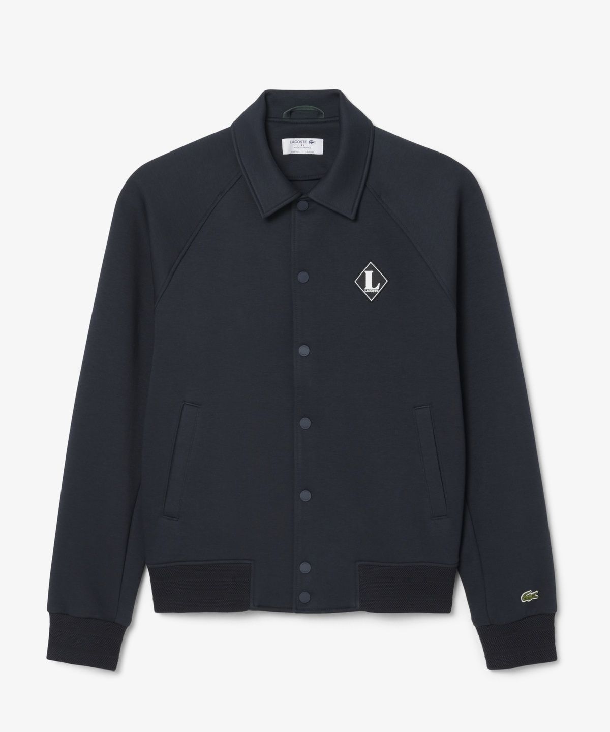 라코스테(LACOSTE) 남성 L 뱃지 래글런 소매 카라 스웻 점퍼 BH0721-56G 350
