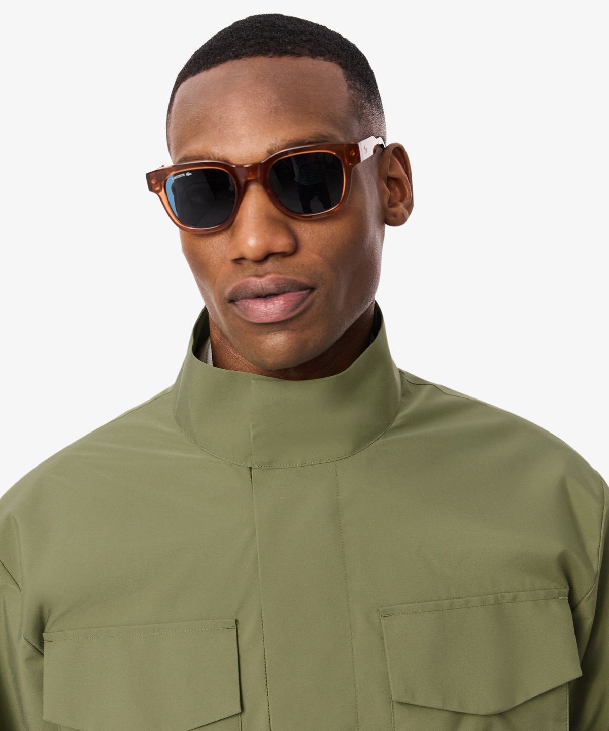 라코스테(LACOSTE) 남성 4포켓 사파리 점퍼 BH6236-56G BMY