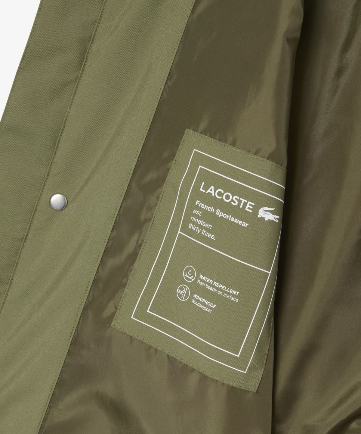 라코스테(LACOSTE) 남성 4포켓 사파리 점퍼 BH6236-56G BMY