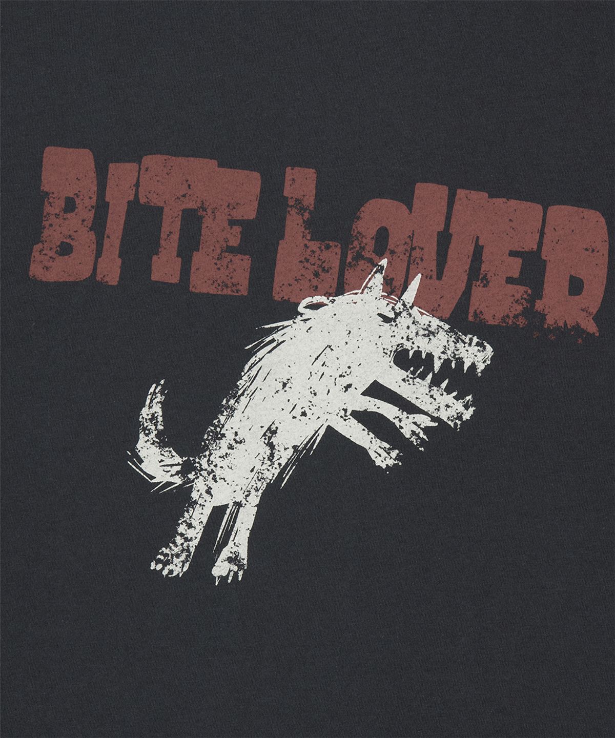 마하그리드(MAHAGRID) BITE LOVER RINGER TEE BLACK(MG2GMMT517A)