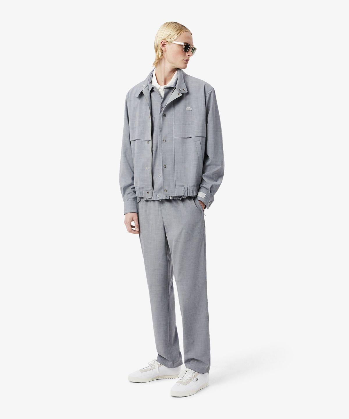 라코스테(LACOSTE) 남성 울 혼방 플란넬 조거 팬츠 HH9224-56G ACZ