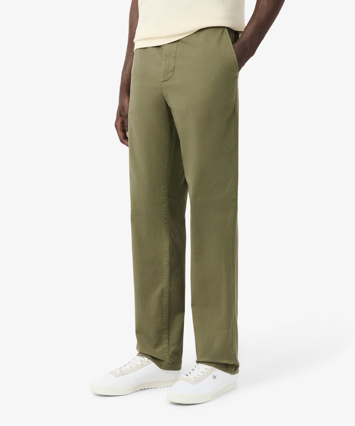 라코스테(LACOSTE) 남성 레귤러 핏 치노 HH6298-56G BMY