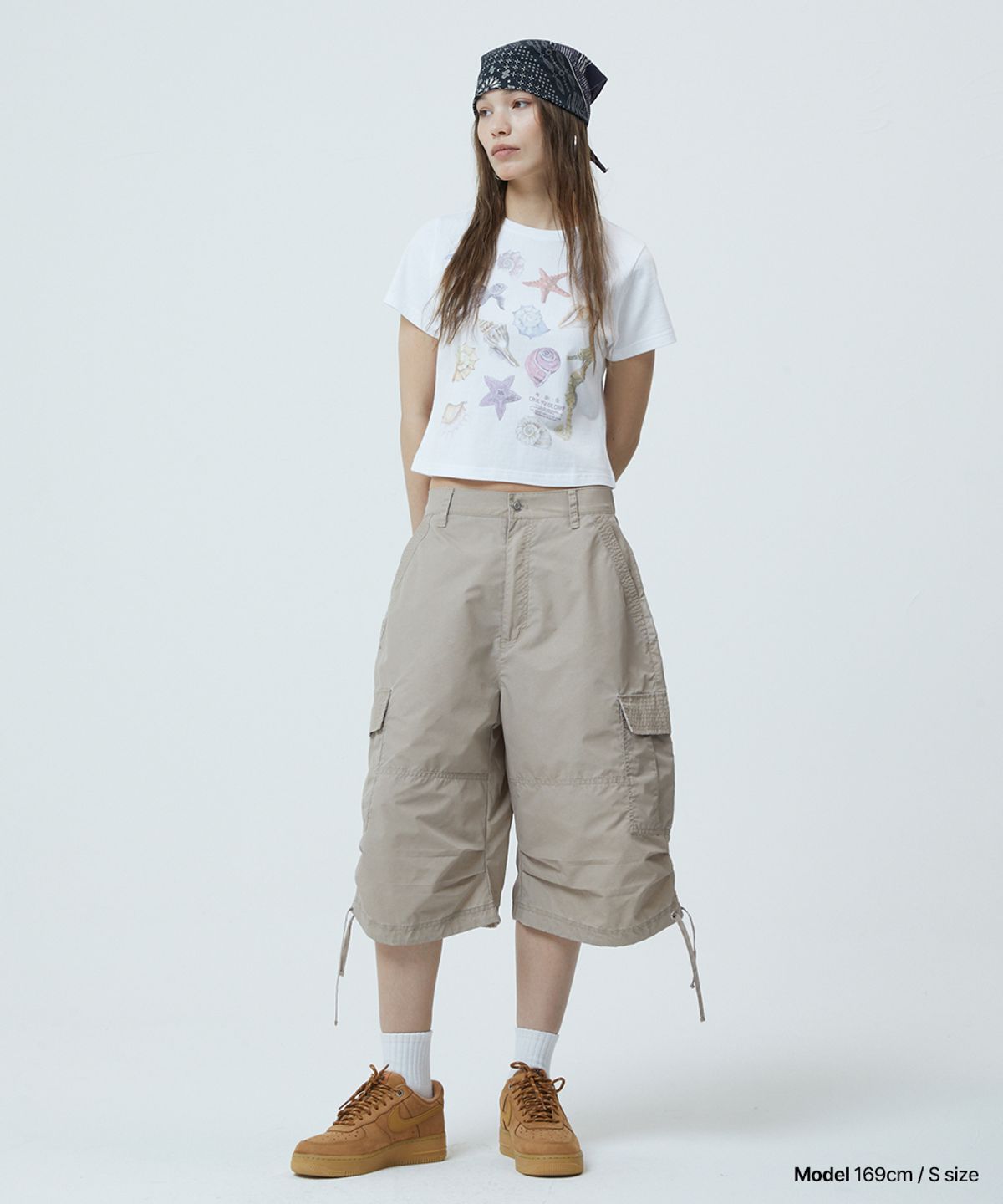 마하그리드(MAHAGRID) SEA SHELLS TEE WHITE(MG2GMMT524A)