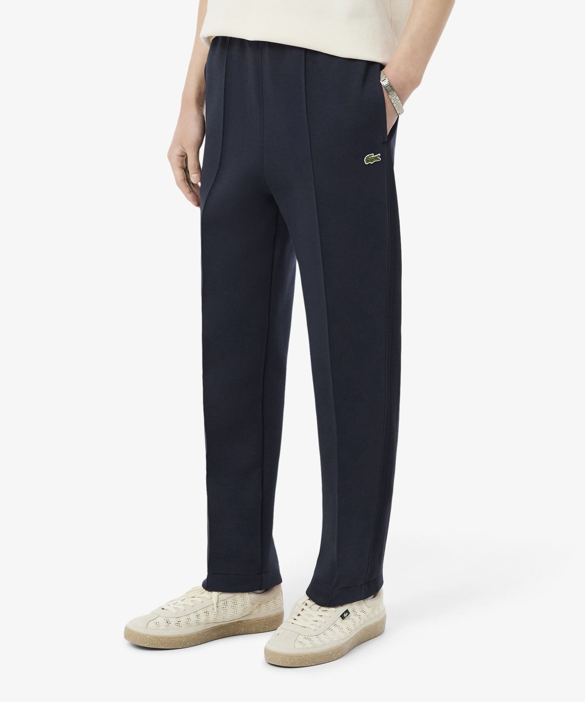 라코스테(LACOSTE) 남성 MIF 더블 페이스 코튼 폴리 트랙팬츠 XH0720-56G 350