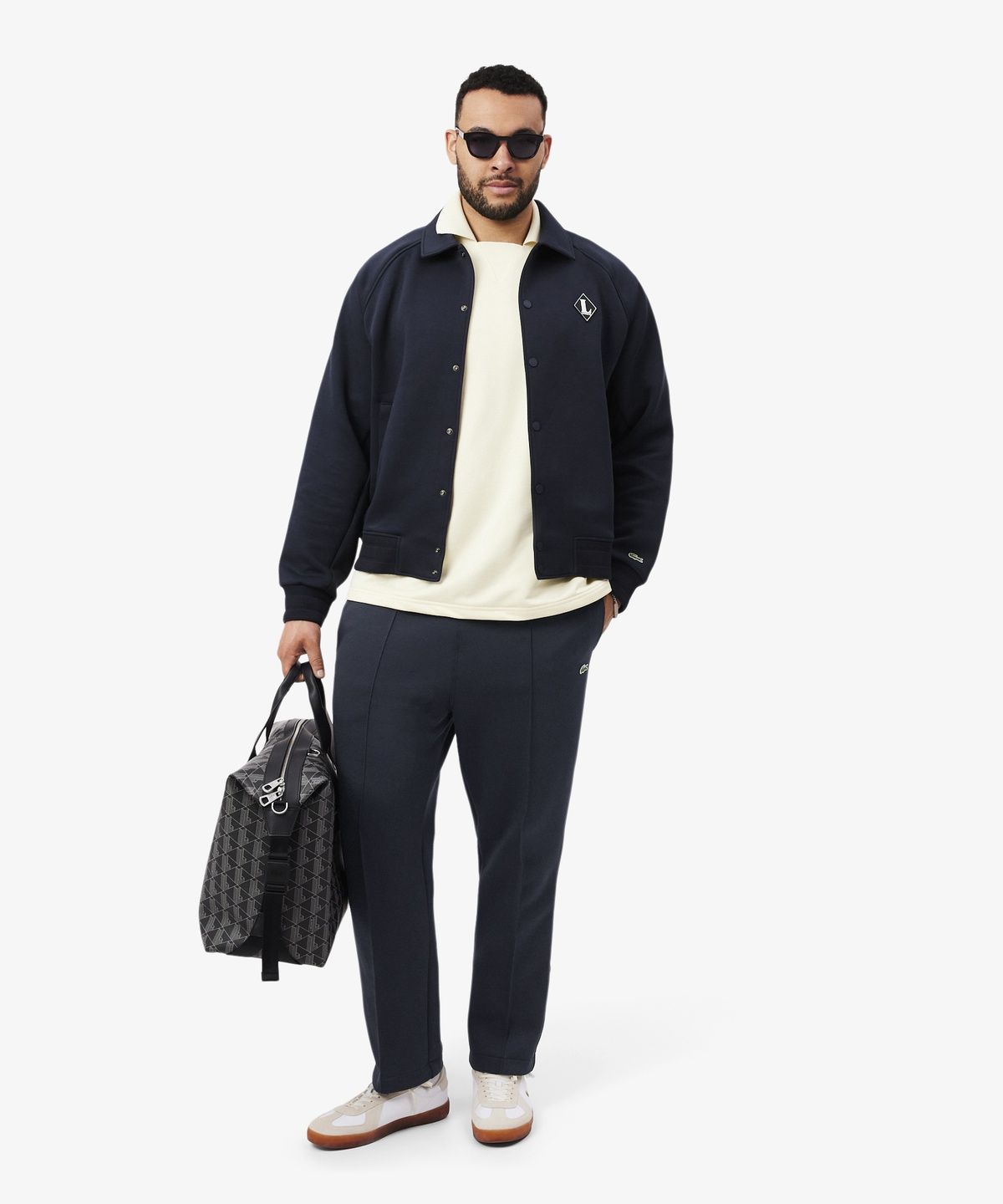 라코스테(LACOSTE) 남성 MIF 더블 페이스 코튼 폴리 트랙팬츠 XH0720-56G 350