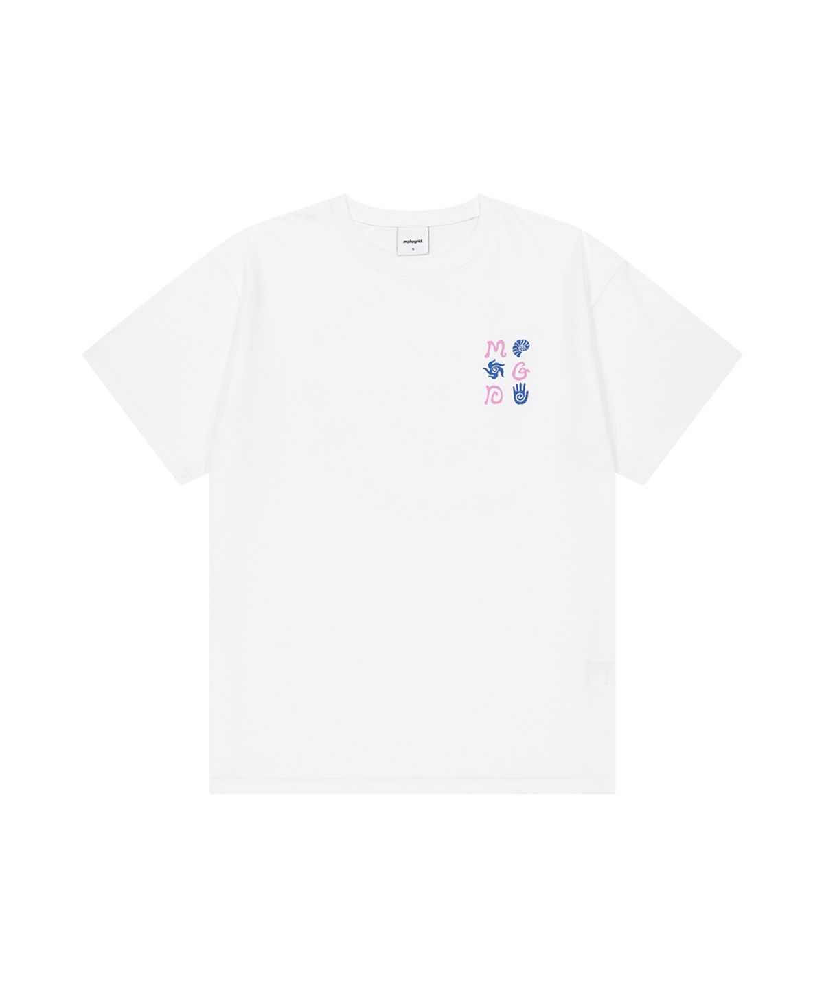 마하그리드(MAHAGRID) SPIRAL SHELLS TEE WHITE(MG2GMMT525A)