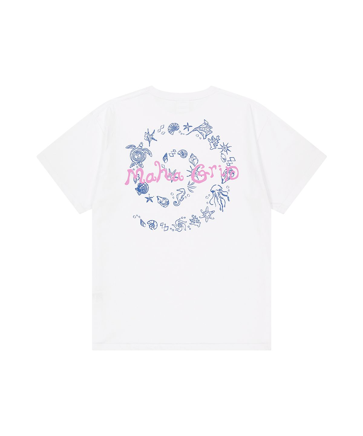 마하그리드(MAHAGRID) SPIRAL SHELLS TEE WHITE(MG2GMMT525A)