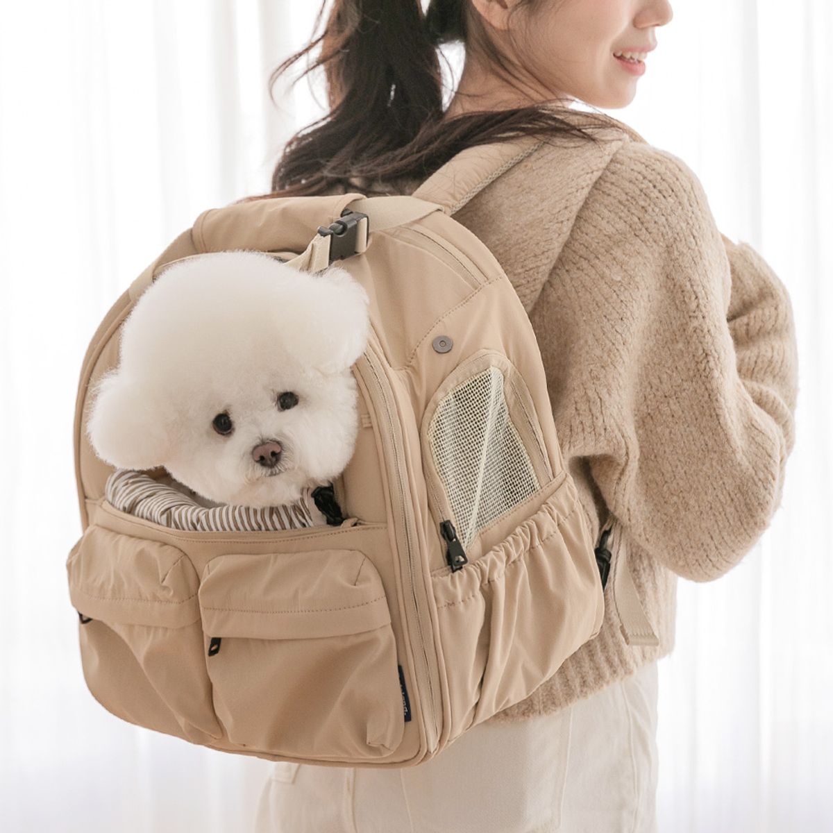 펫츠랜드(PETSLAND) 몽드백팩 M-L