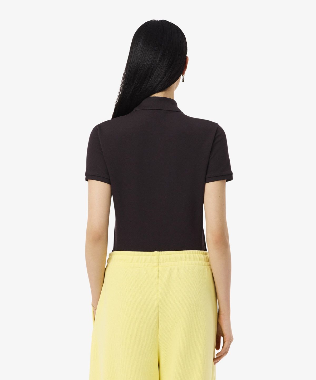라코스테(LACOSTE) 여성 슬림핏 미니피케 폴로 셔츠 PF5462-56G 3LA