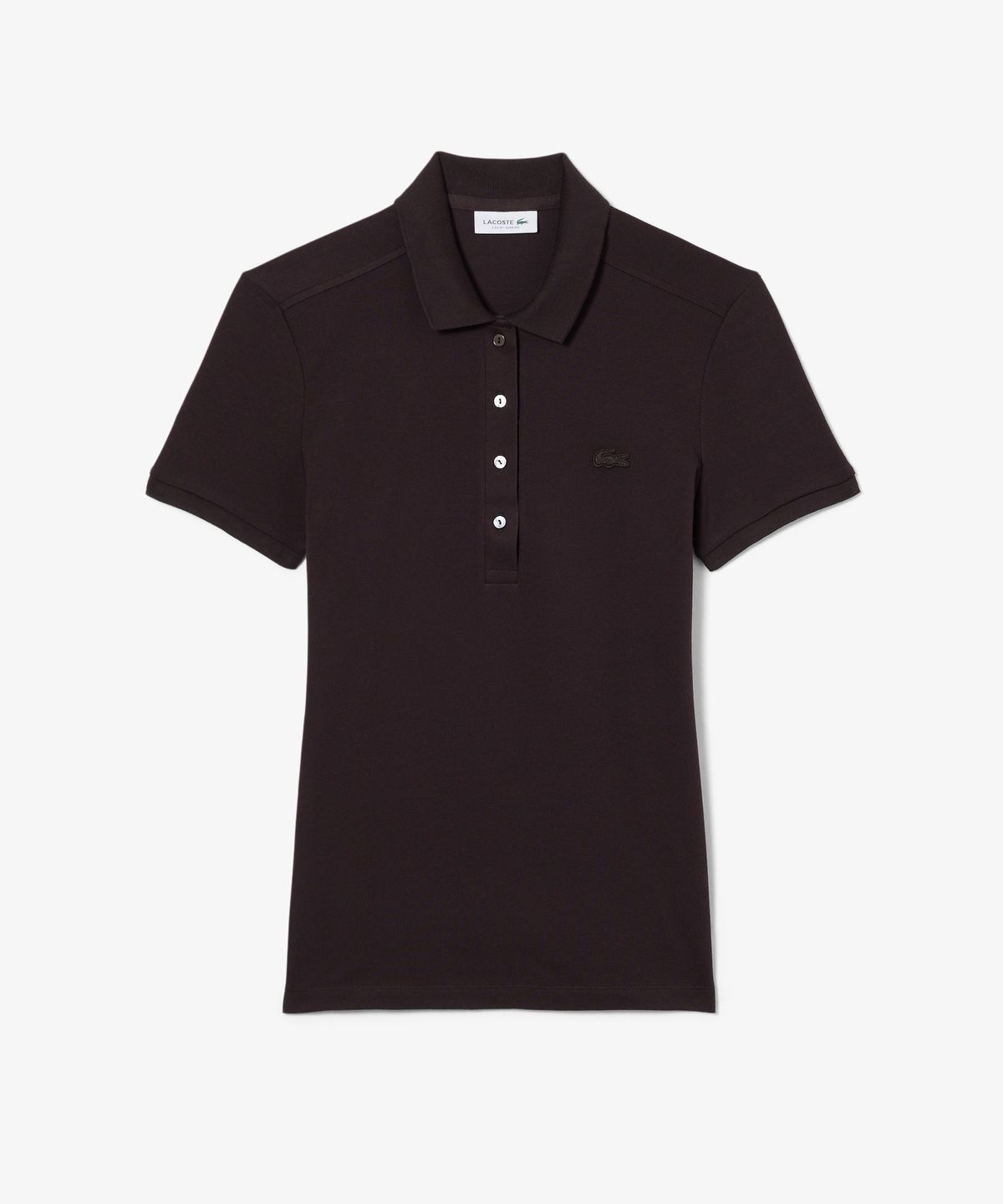 라코스테(LACOSTE) 여성 슬림핏 미니피케 폴로 셔츠 PF5462-56G 3LA