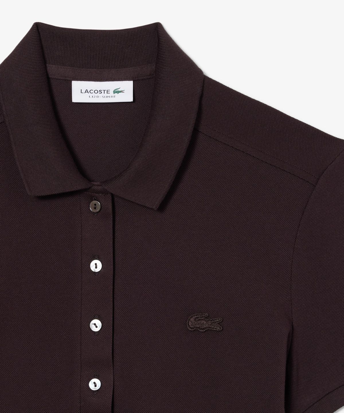 라코스테(LACOSTE) 여성 슬림핏 미니피케 폴로 셔츠 PF5462-56G 3LA