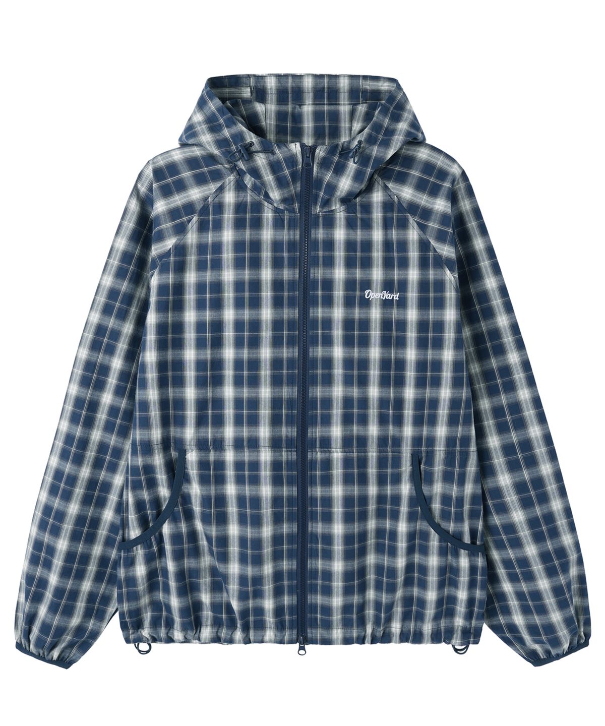 오픈야드(오와이)(OPENYARD(OY)) PLAID SINNER JACKET - BLUE