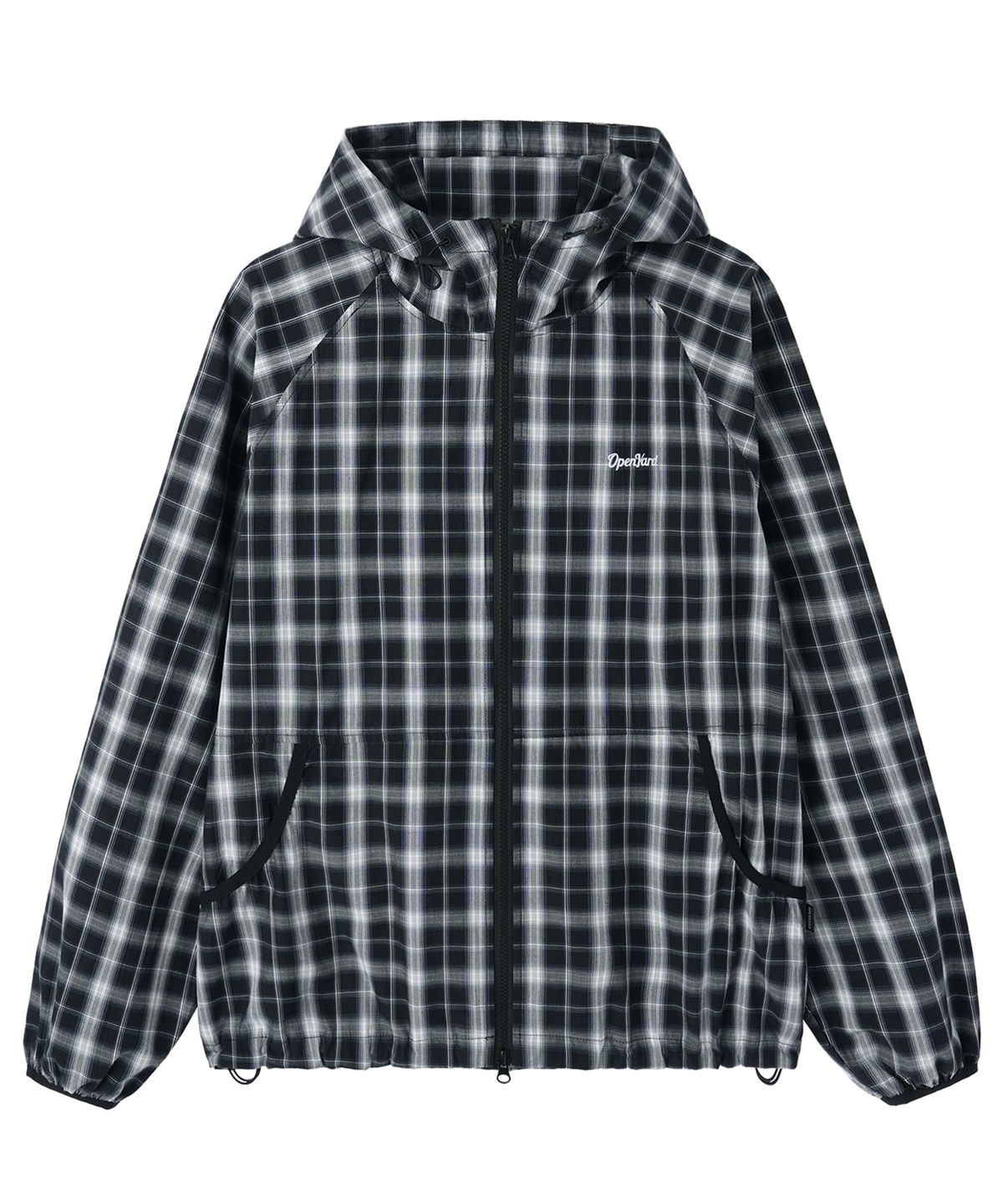 오픈야드(오와이)(OPENYARD(OY)) PLAID SINNER JACKET - BLACK