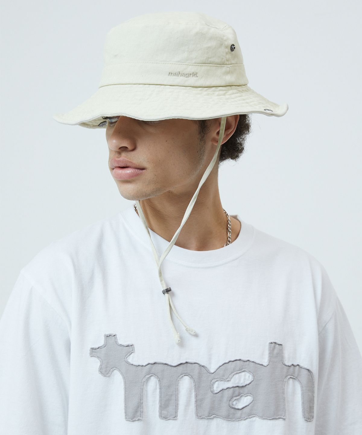 마하그리드(MAHAGRID) WASHED SAFARI BUCKET HAT YELLOW(MG2GSMAB21A)