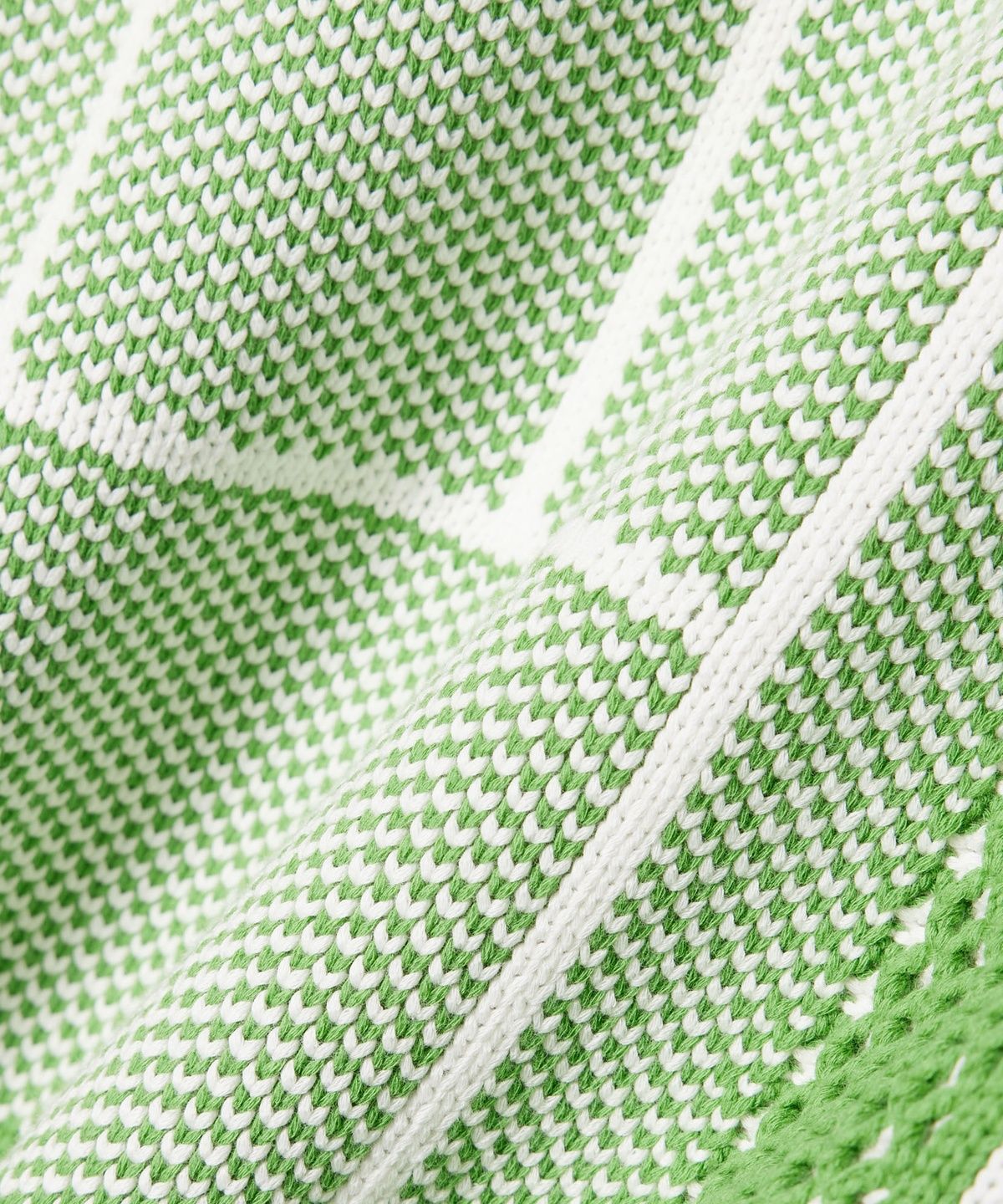 라코스테(LACOSTE) 여성 테니스 코트 자카드 스웨터 AF9867-56G 4IN