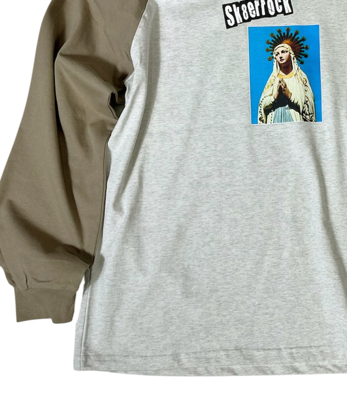 스케이터락(SK8ER ROCK) Mary Raglan T-Shirt ((oatmeal/beige))