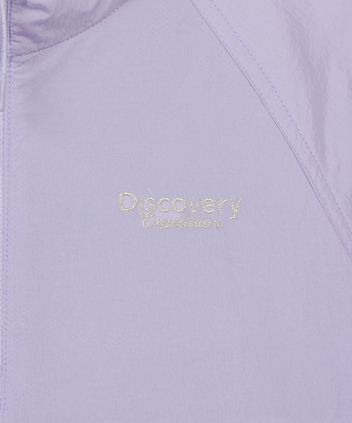 디스커버리 키즈(DISCOVERY KIDS) 여아 하이넥 우븐 자켓 (PURPLE)