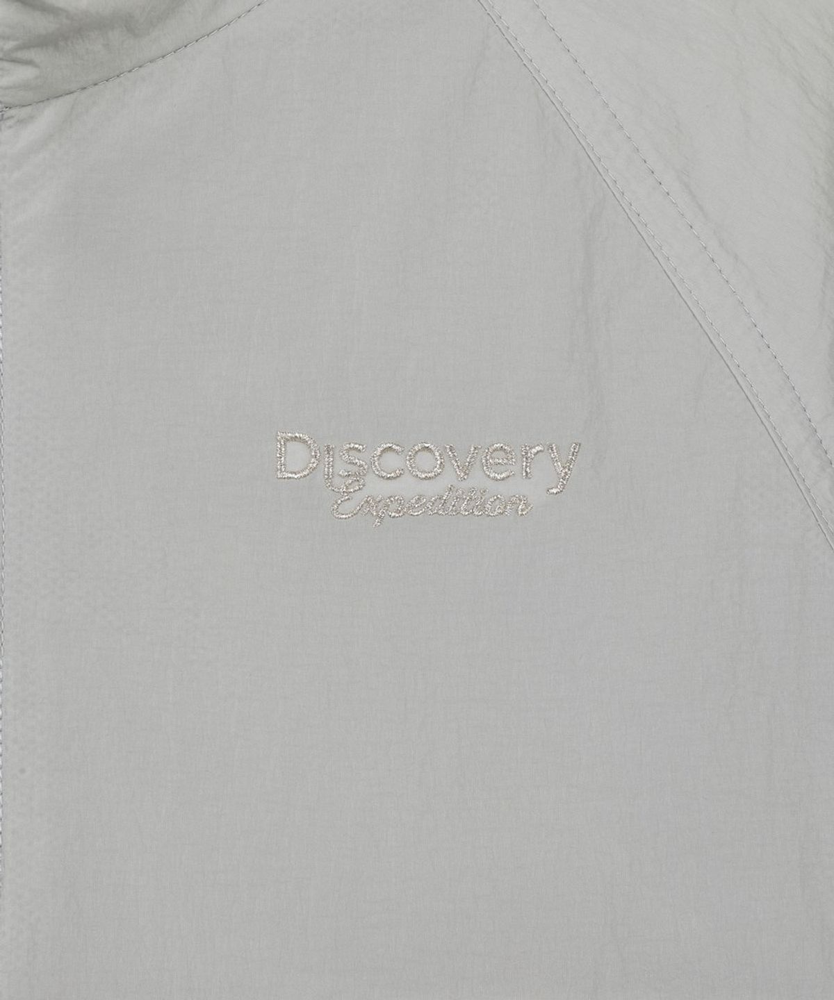 디스커버리 키즈(DISCOVERY KIDS) 여아 하이넥 우븐 자켓 (L/SILVER)