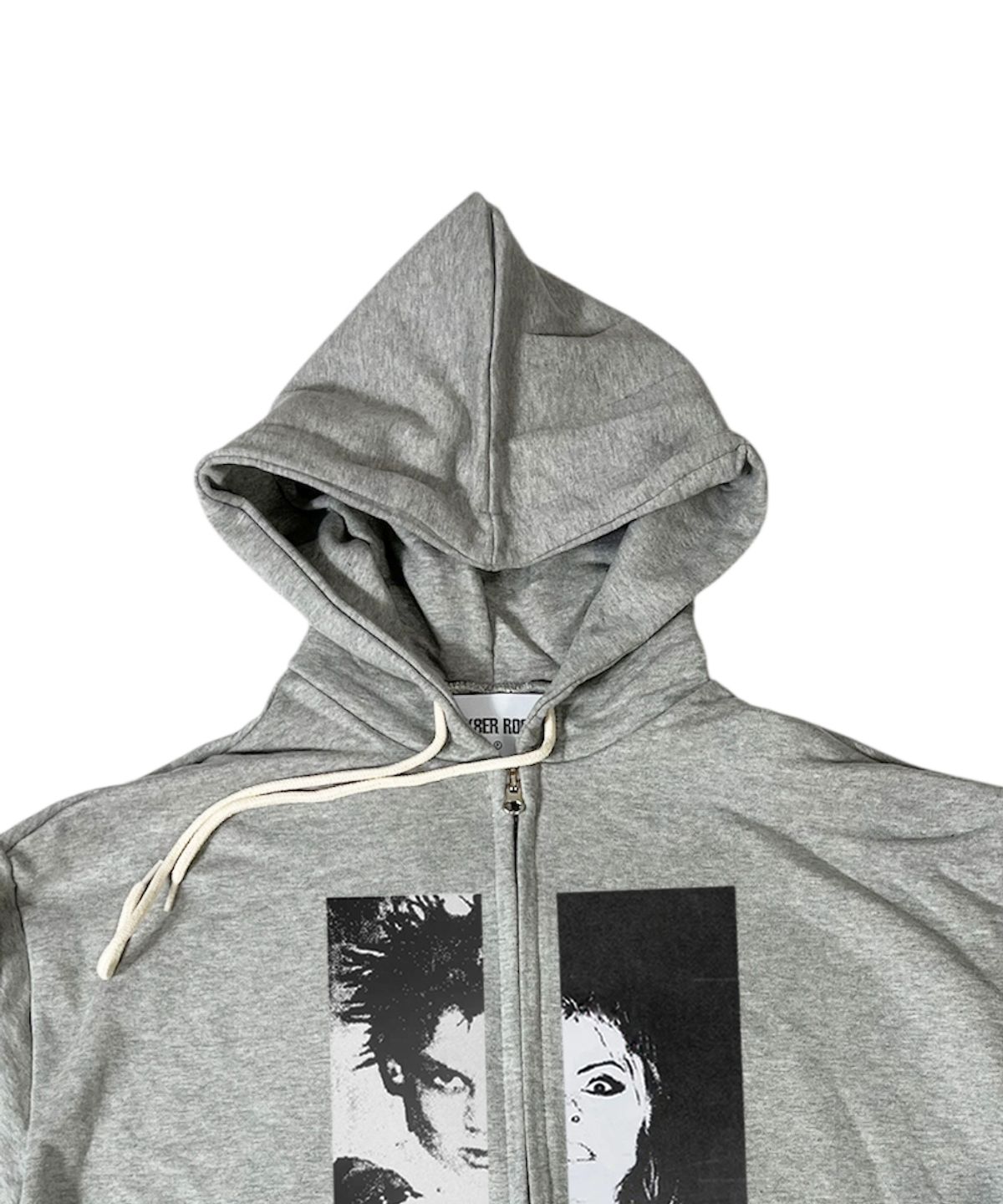 스케이터락(SK8ER ROCK) Boy Or Girl Sweat Hood Zip-Up ((melange gray))